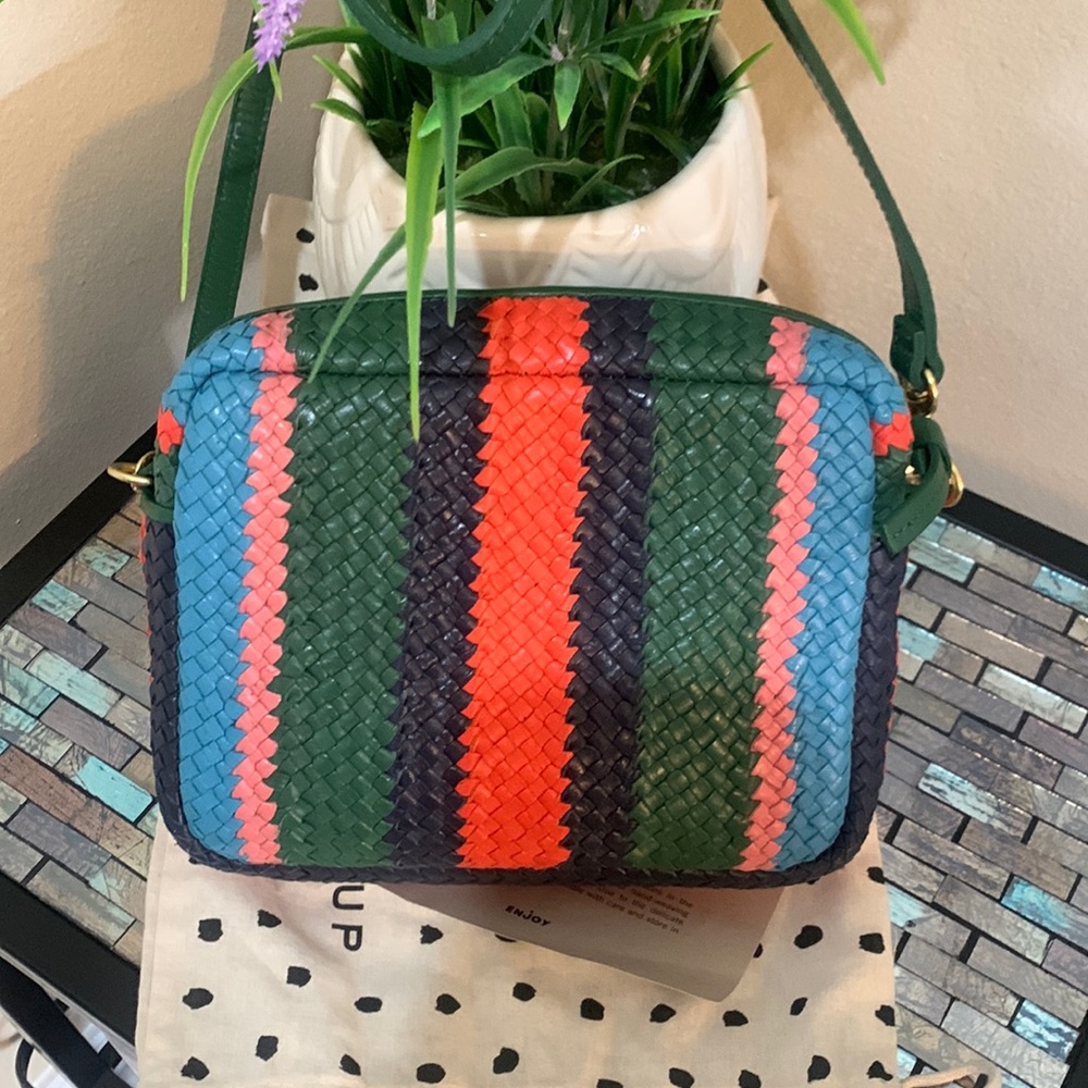 Clare V. Midi Sac Woven Leather Crossbody Bag
CLARE V. - Picture 1 of 17